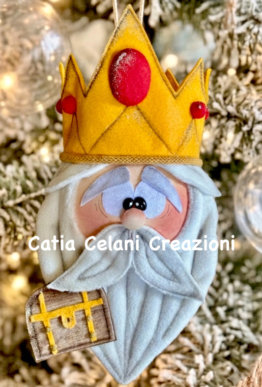 Cartamodello Epifania, le palle di Natale - facile da realizzare - download istantaneo - pdf