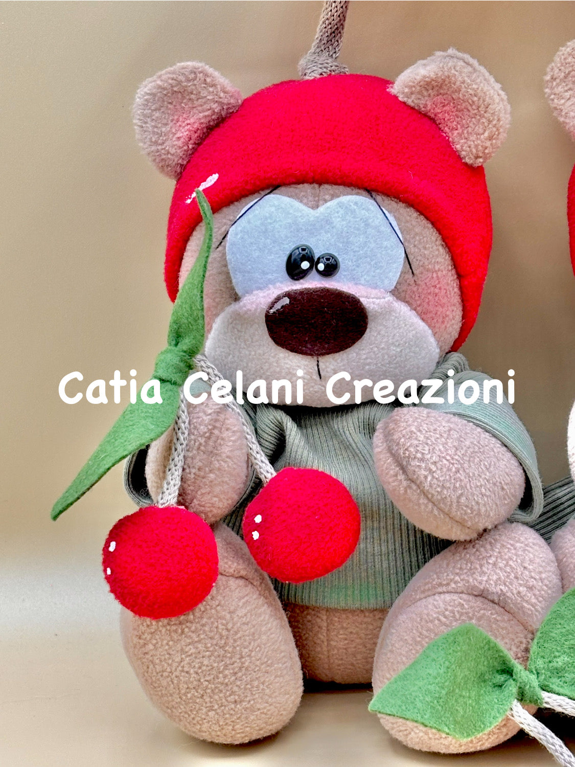 Cartamodello "I Ciliegini" - orsetti - pdf istantaneo