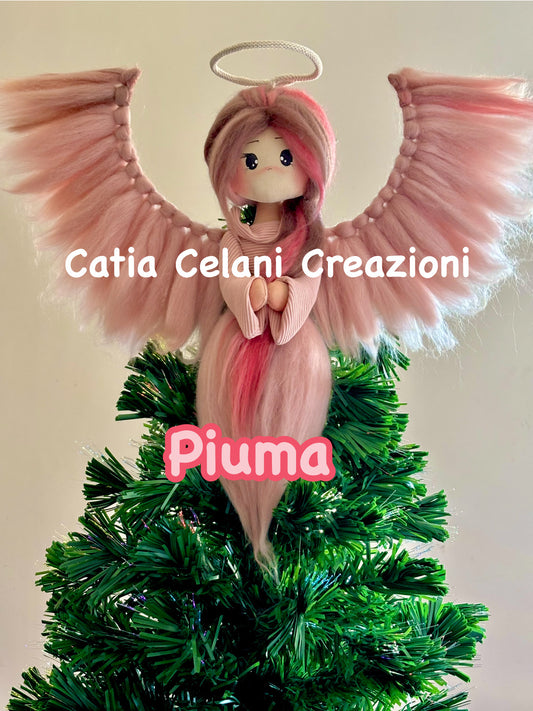 Piuma - cartamodello facile da realizzare - pdf - download instantaneo