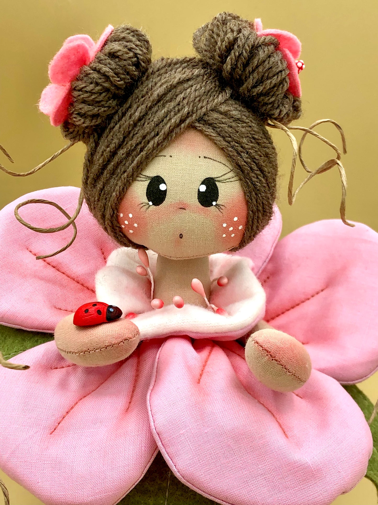 Cydonia peach blossom pattern - doll - easy to make - instant download - pdf