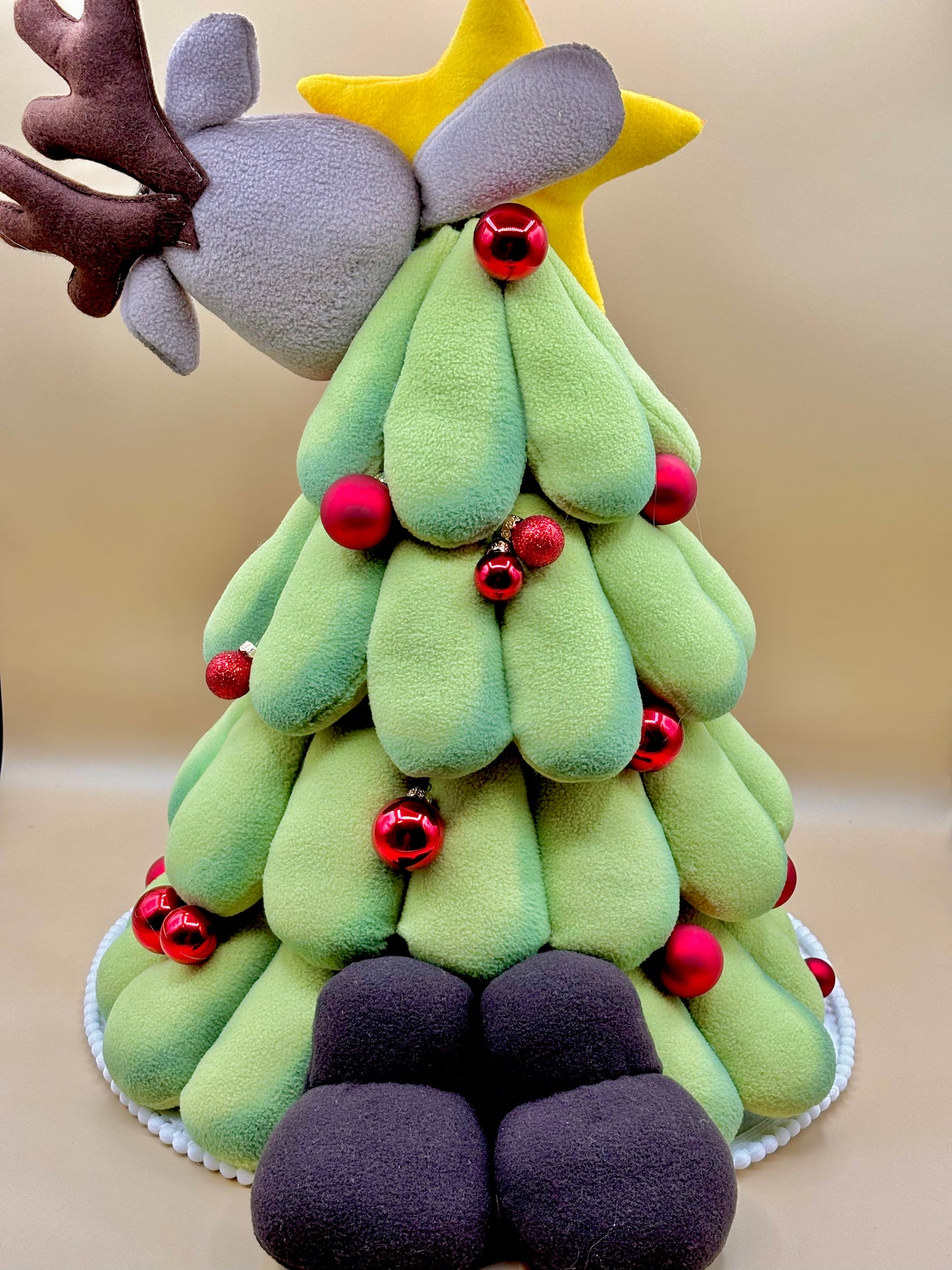 Babbo sotto l'albero - cartamodello facile da realizzare - pdf - download instantaneo