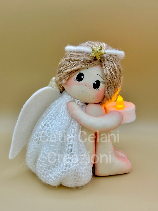 Cartamodello Angels, angelo, decorazione, natale, facile, pdf, download istantaneo