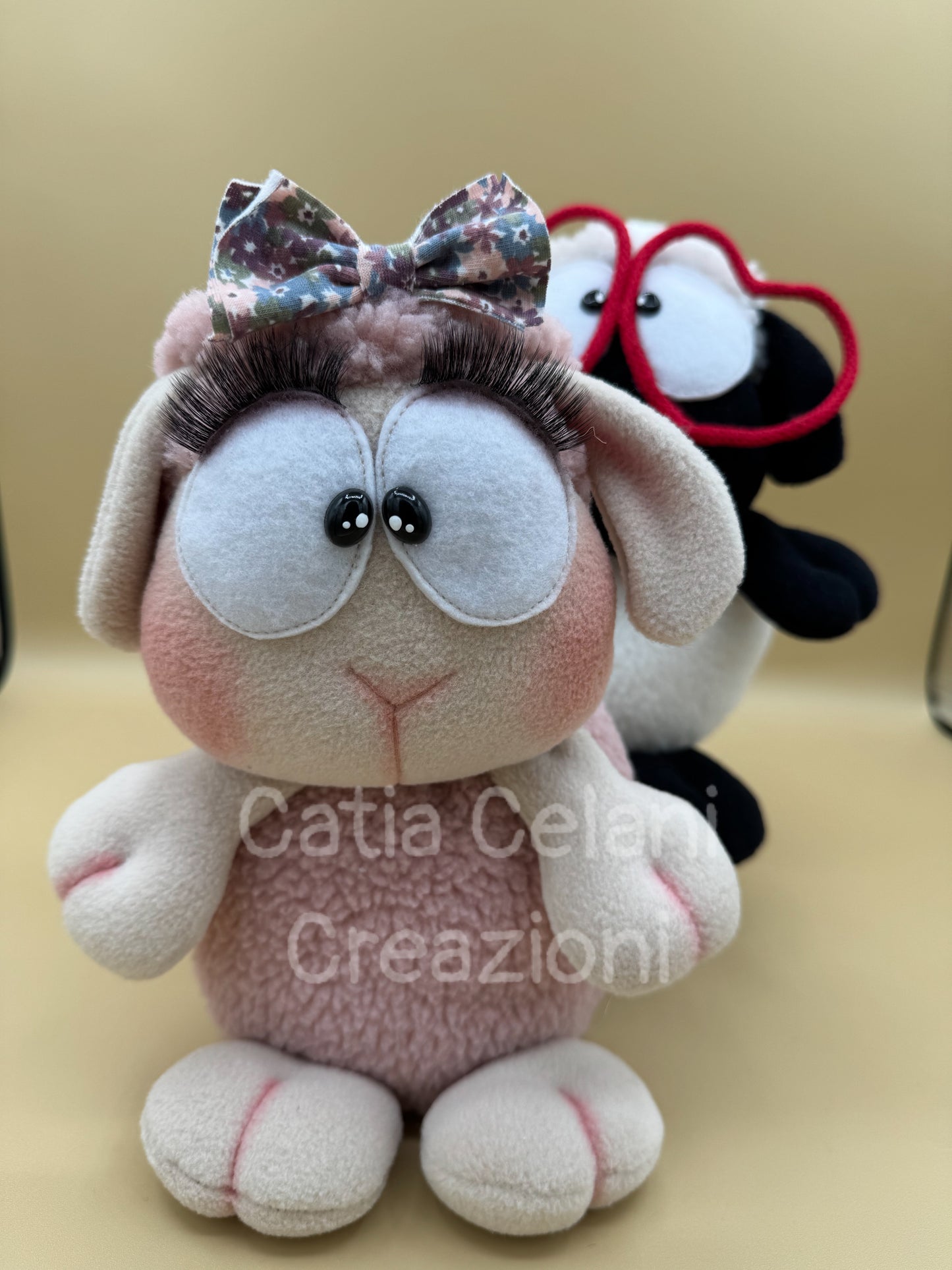 Pecorella fermaporta - cartamodello facile da realizzare - pdf - download instantaneo