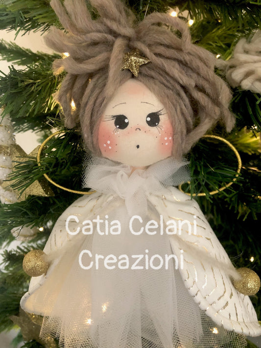 Cartamodello Luce e scintille, puntale albero di natale, decorazione, natale, facile, pdf, download istantaneo