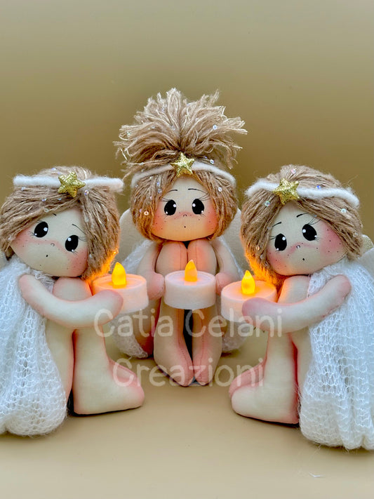 Cartamodello Angels, angelo, decorazione, natale di Catia Celani Creazioni (foto 2)