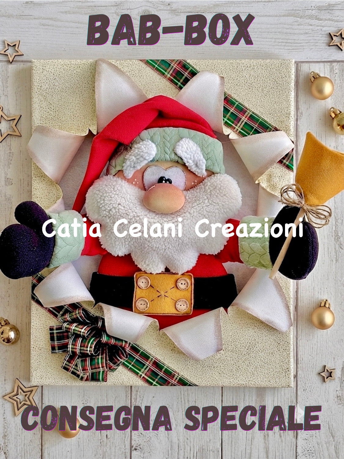 Cartamodello BAB-BOX Consegna Speciale - facile da realizzare - download istantaneo - pdf