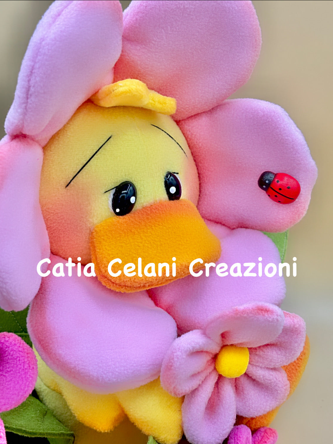 Paperotto fiorito - cartamodello facile da realizzare - pdf - download instantaneo