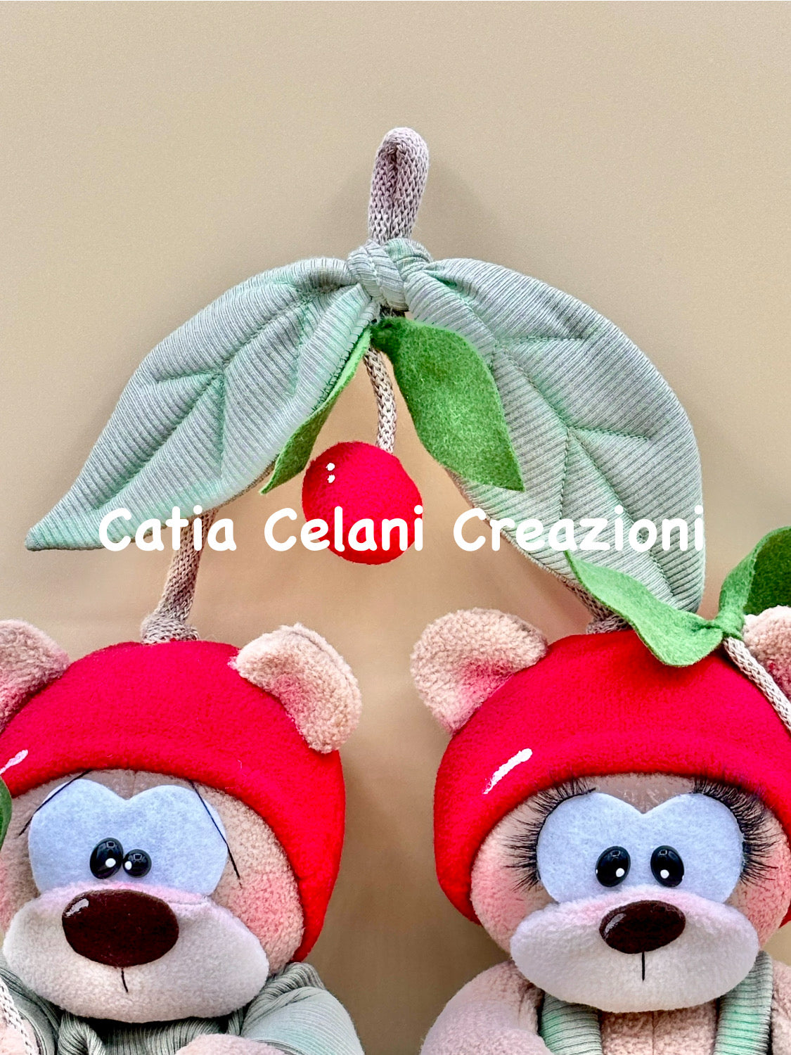 Cartamodello "I Ciliegini" - orsetti - pdf istantaneo