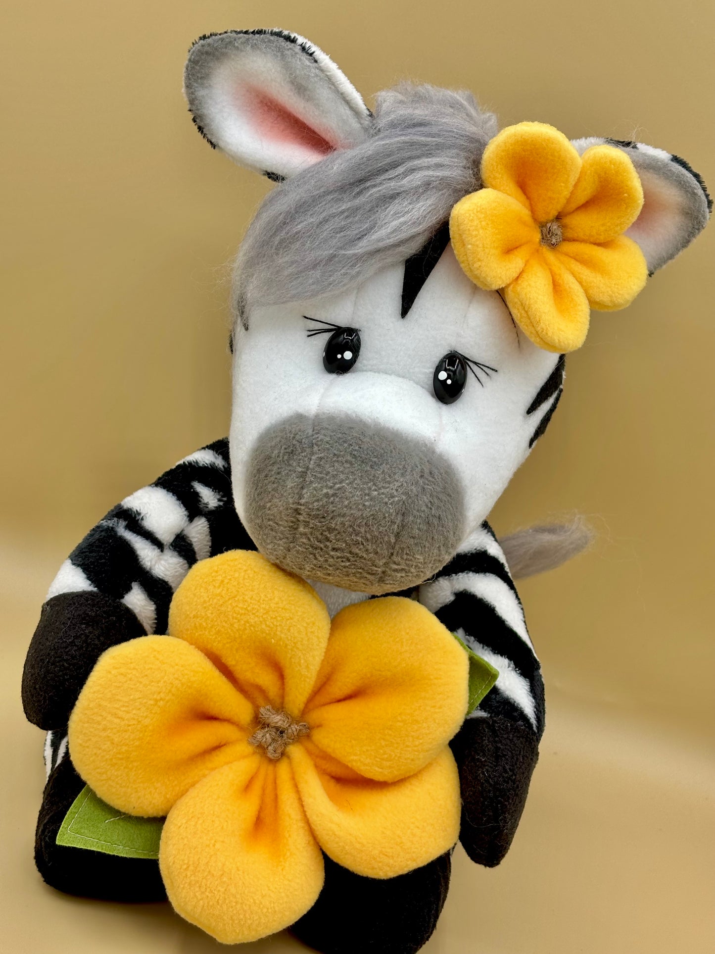 Cartamodello - Righetta la zebra - pdf - download istantaneo - facile da realizzare