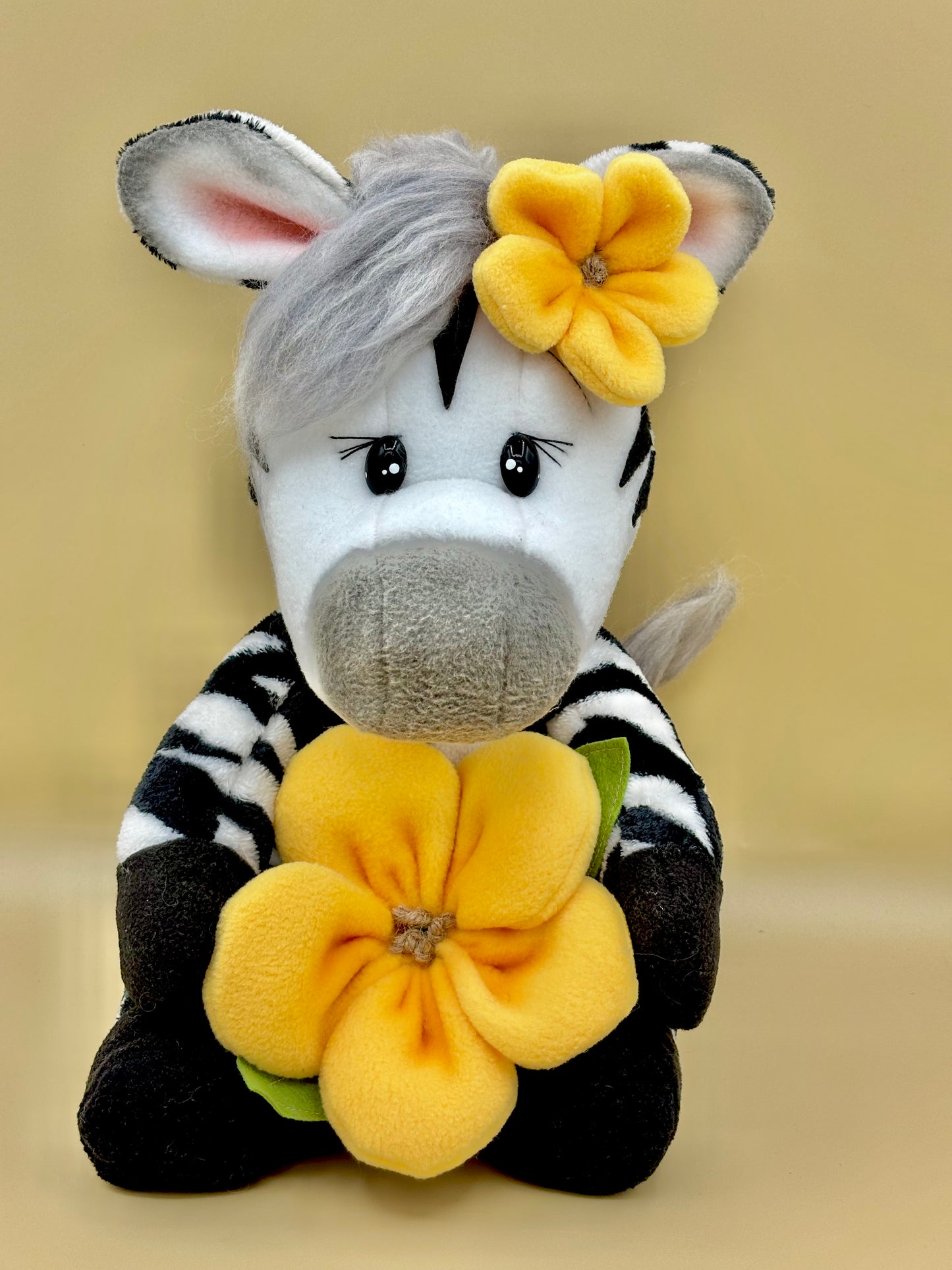 Cartamodello - Righetta la zebra - pdf - download istantaneo - facile da realizzare