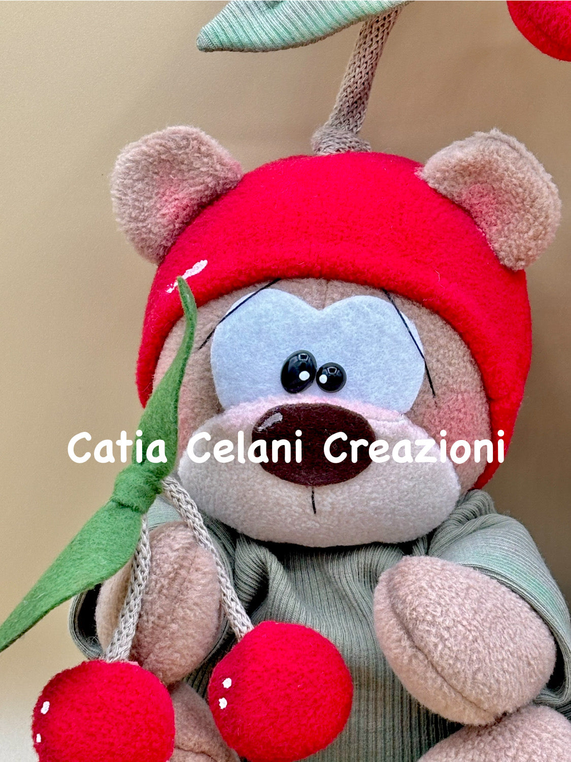 Cartamodello "I Ciliegini" - orsetti - pdf istantaneo