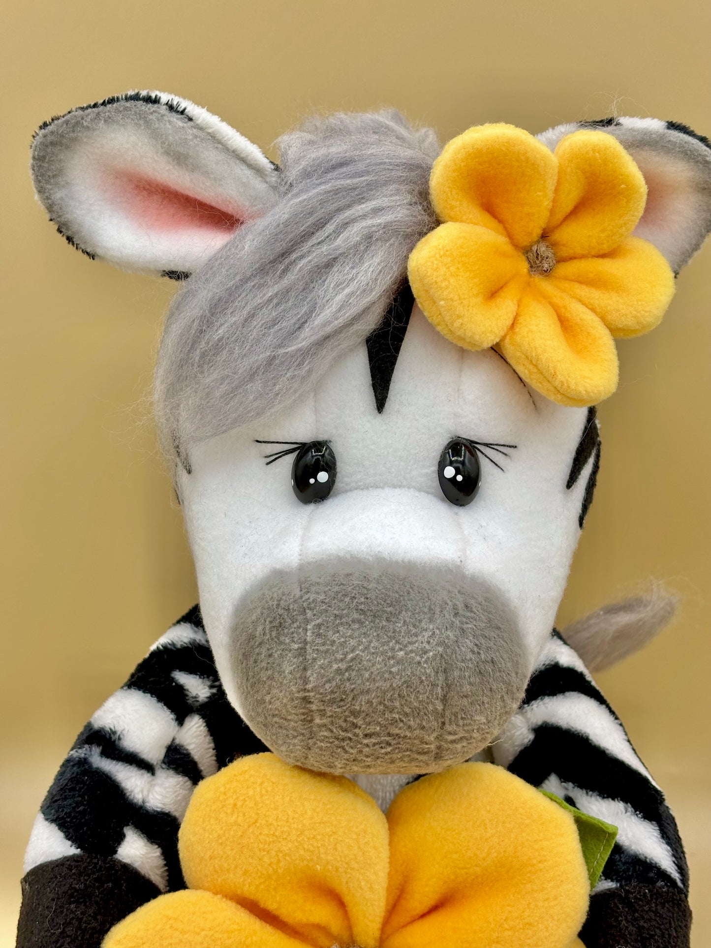 Cartamodello - Righetta la zebra - pdf - download istantaneo - facile da realizzare