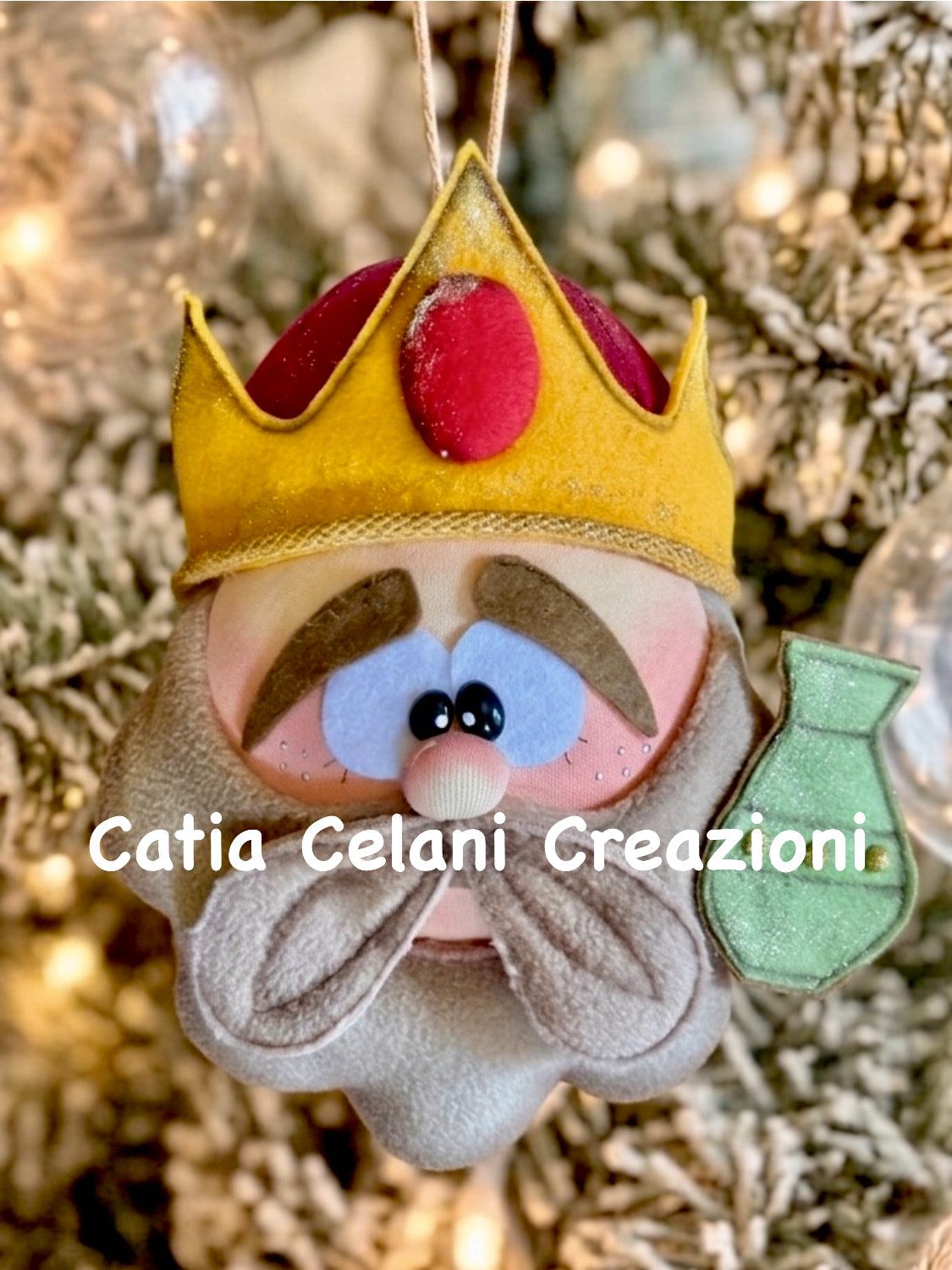 Cartamodello Epifania, le palle di Natale - facile da realizzare - download istantaneo - pdf