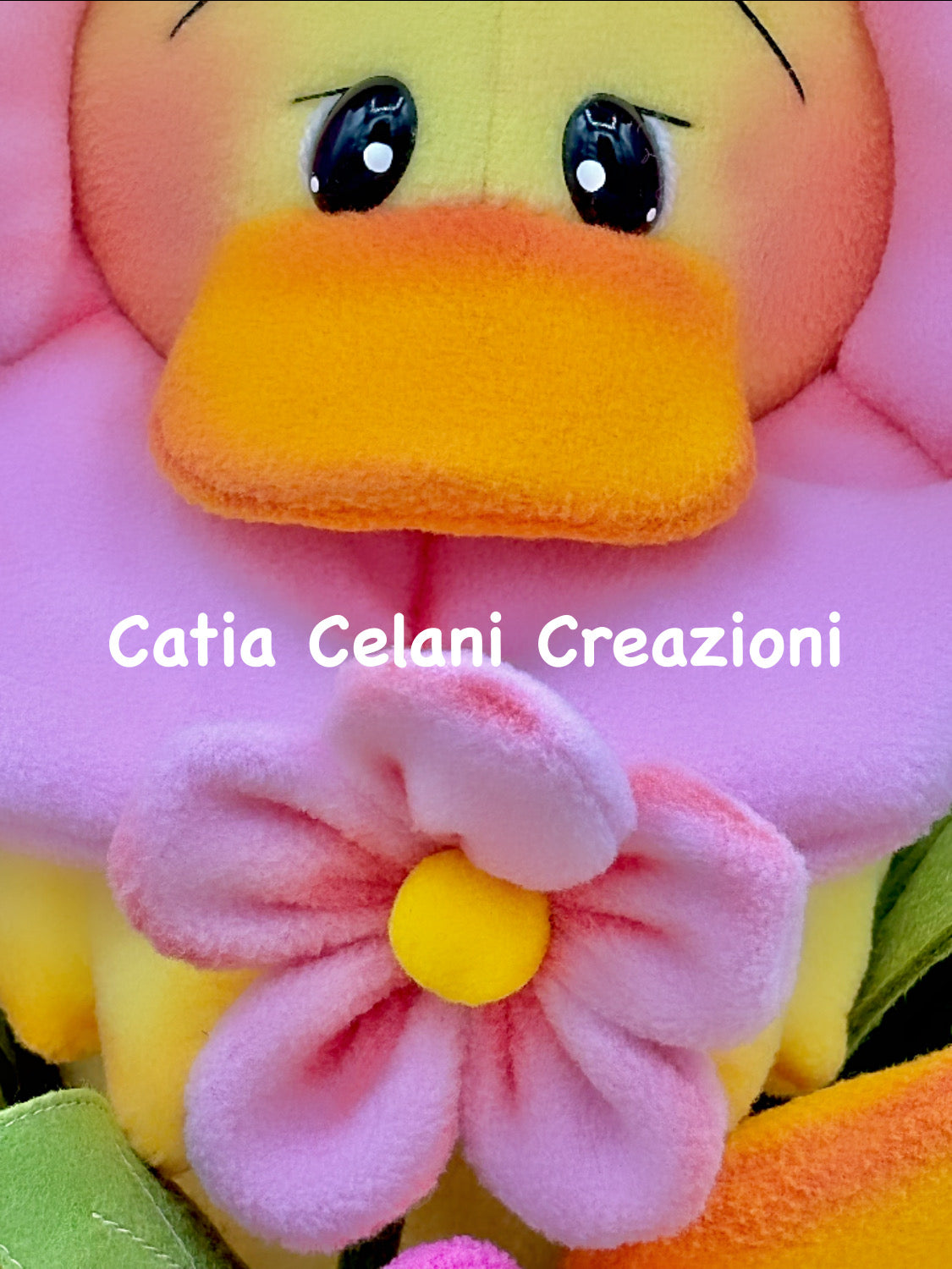 Paperotto fiorito - cartamodello facile da realizzare - pdf - download instantaneo