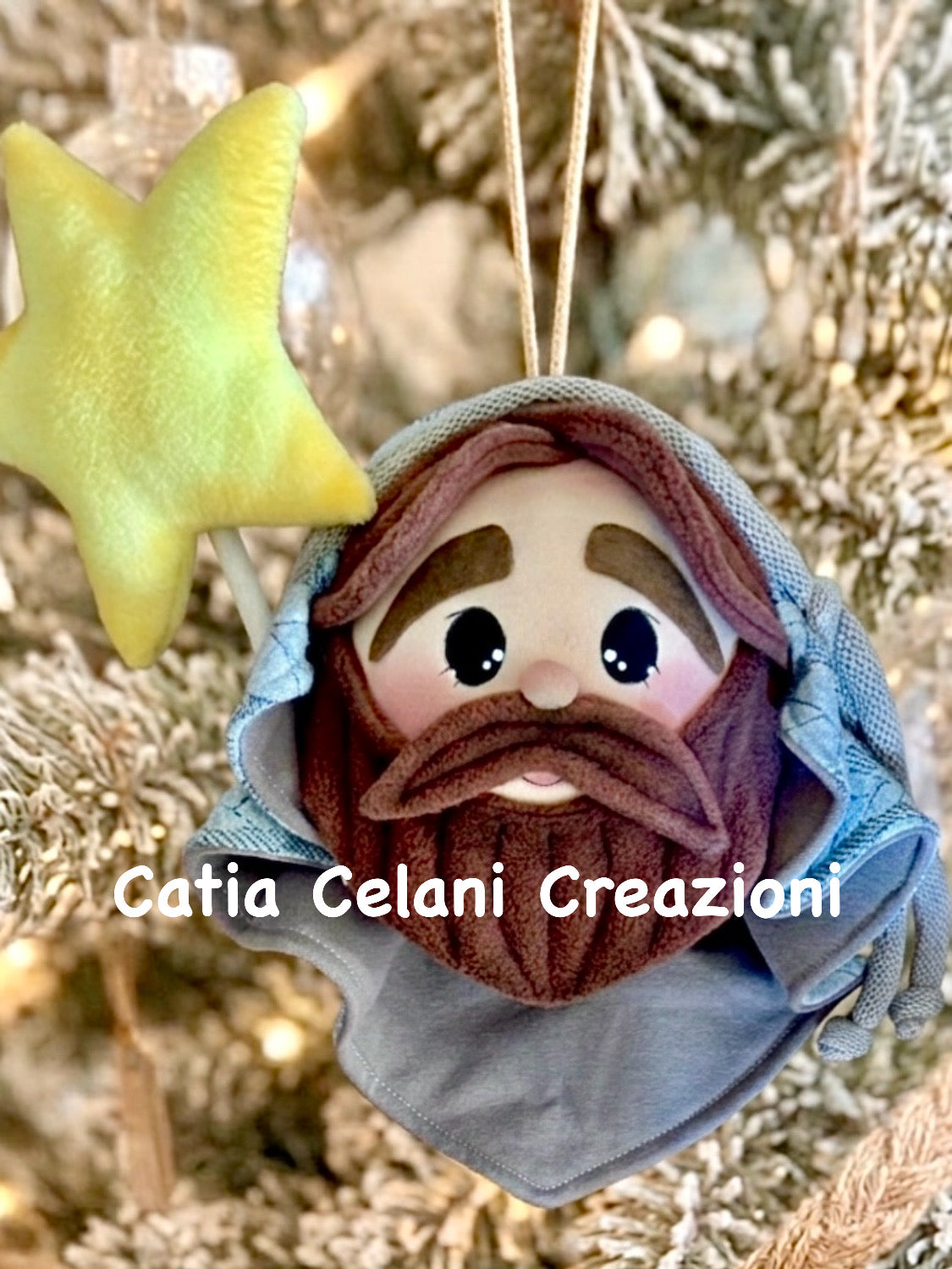 Cartamodello Natività, le palle di Natale - facile da realizzare - download istantaneo - pdf