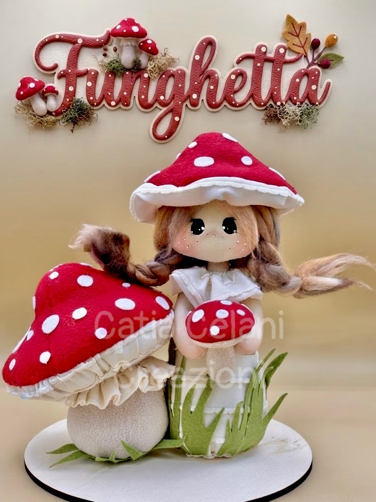 Cartamodello Funghetta di Catia Celani Creazioni