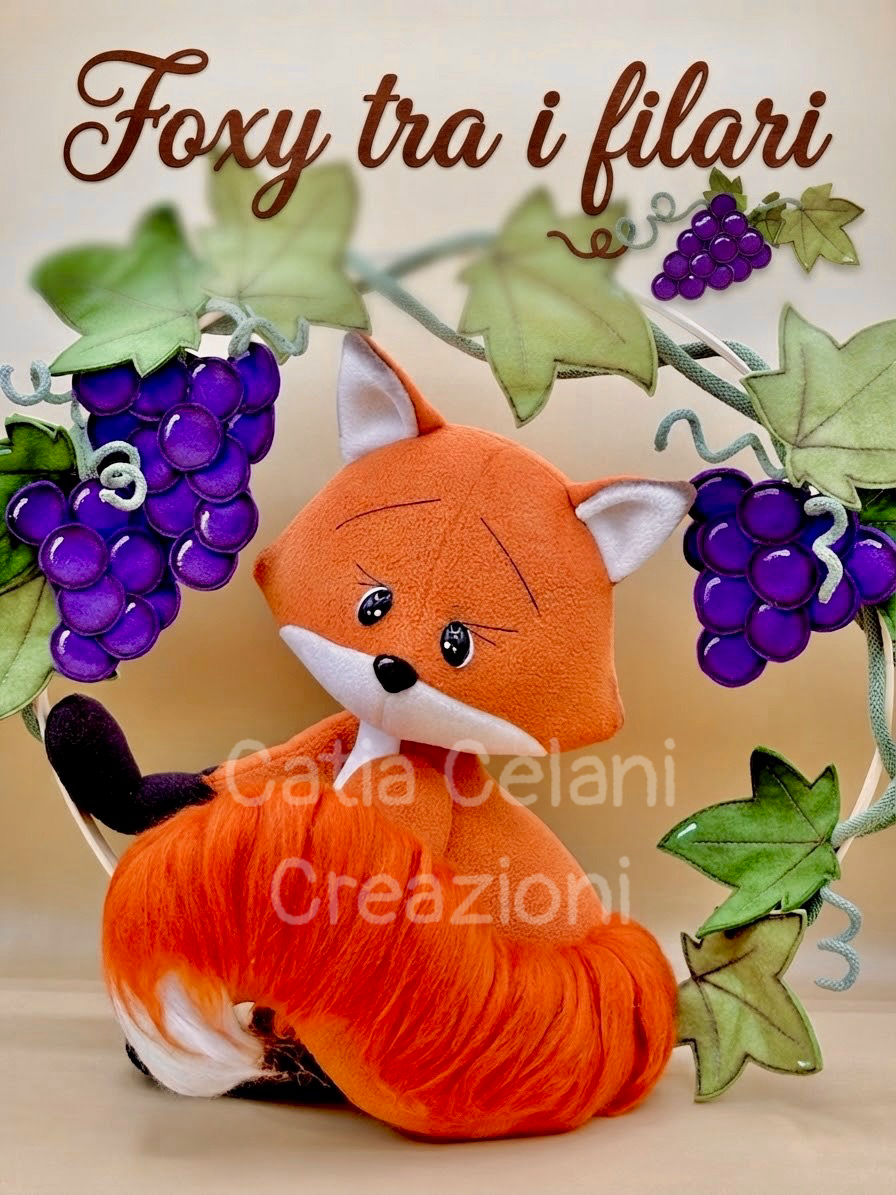 Cartamodello Foxy tra i filari di Catia Celani Creazioni