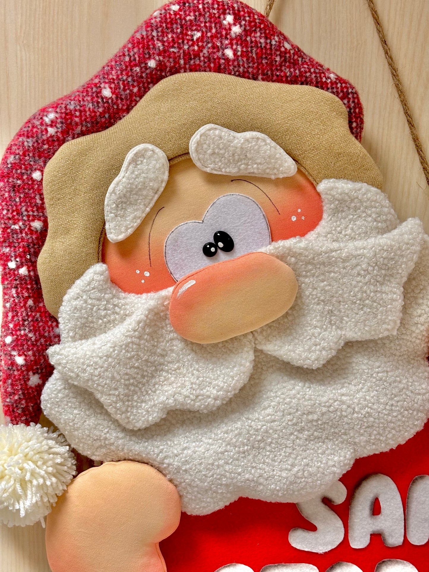 Santa Stop Here - cartamodello facile da realizzare - pdf - download instantaneo