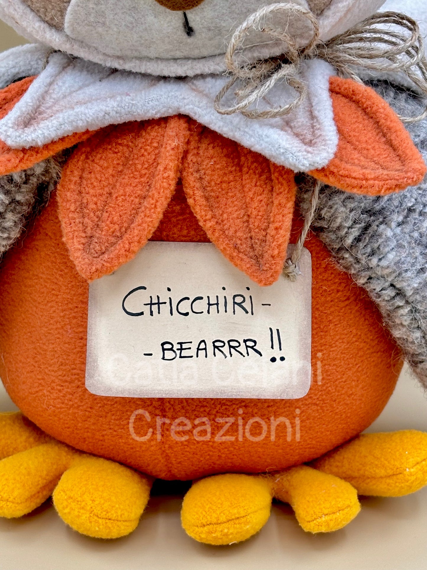 Cartamodello "Chicciri-bear"