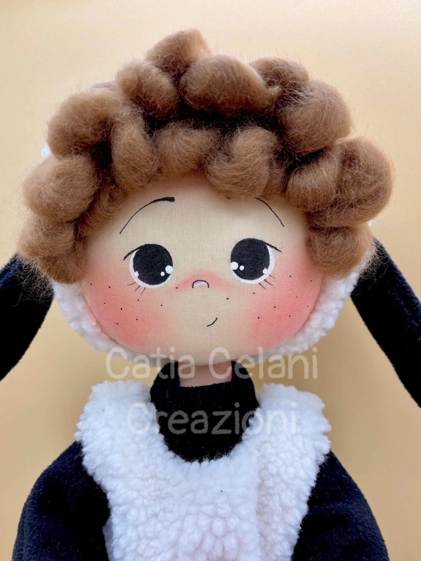 Pastorello innamorato - cartamodello facile da realizzare - pdf - download instantaneo