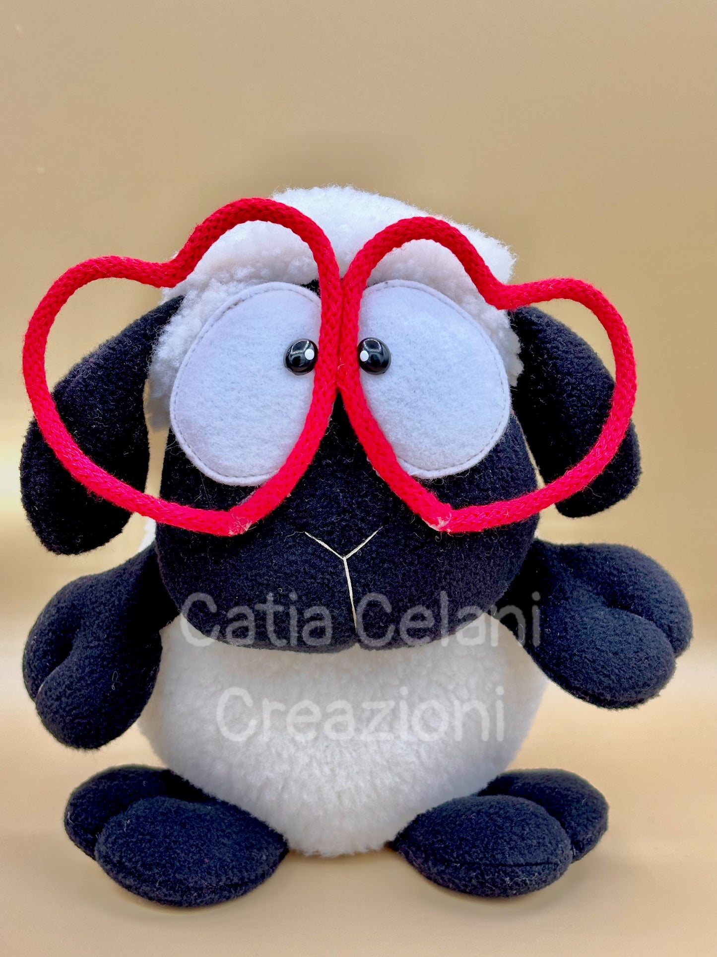 Pecorella fermaporta - cartamodello facile da realizzare - pdf - download instantaneo