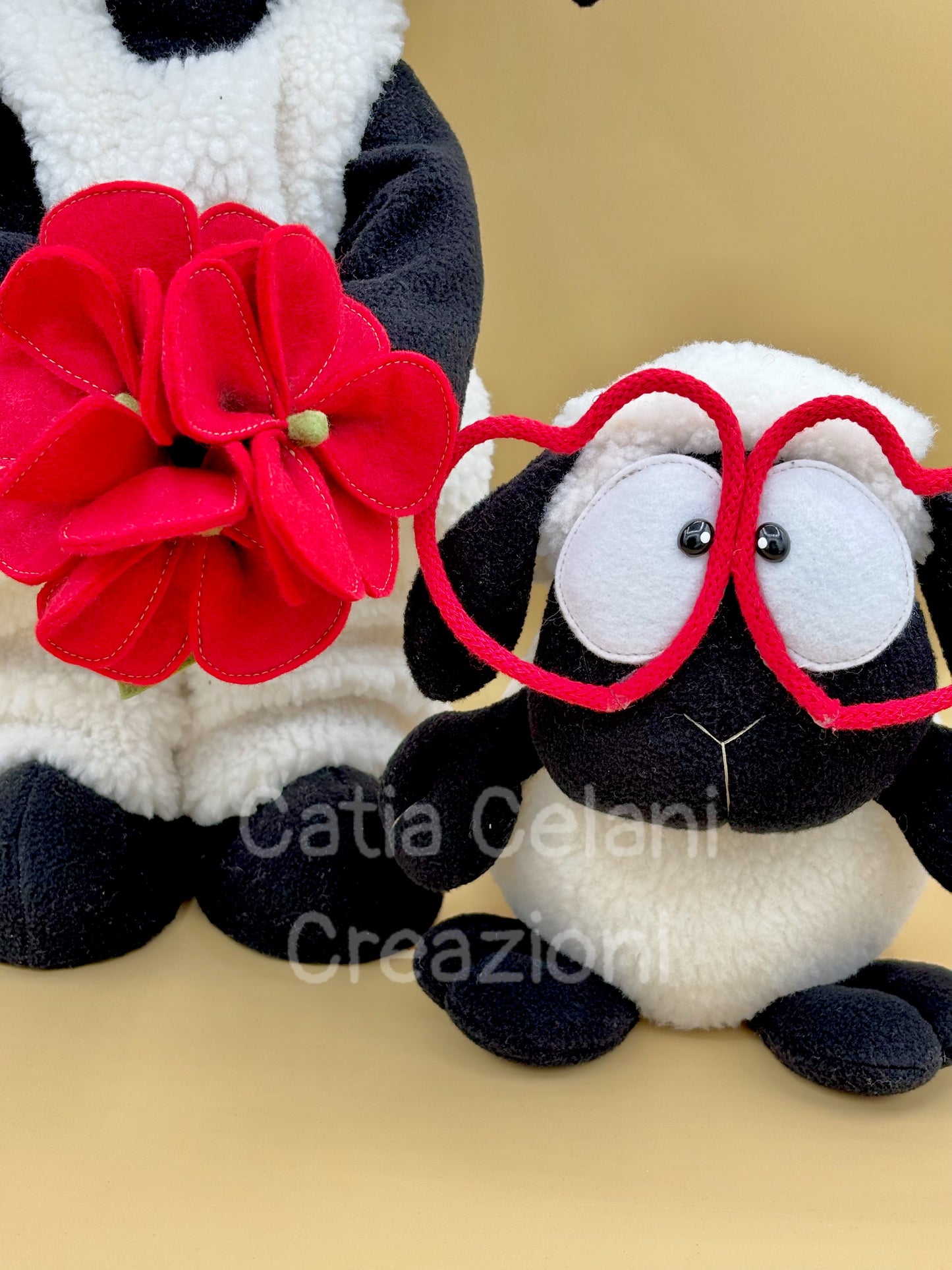 Pastorello innamorato - cartamodello facile da realizzare - pdf - download instantaneo