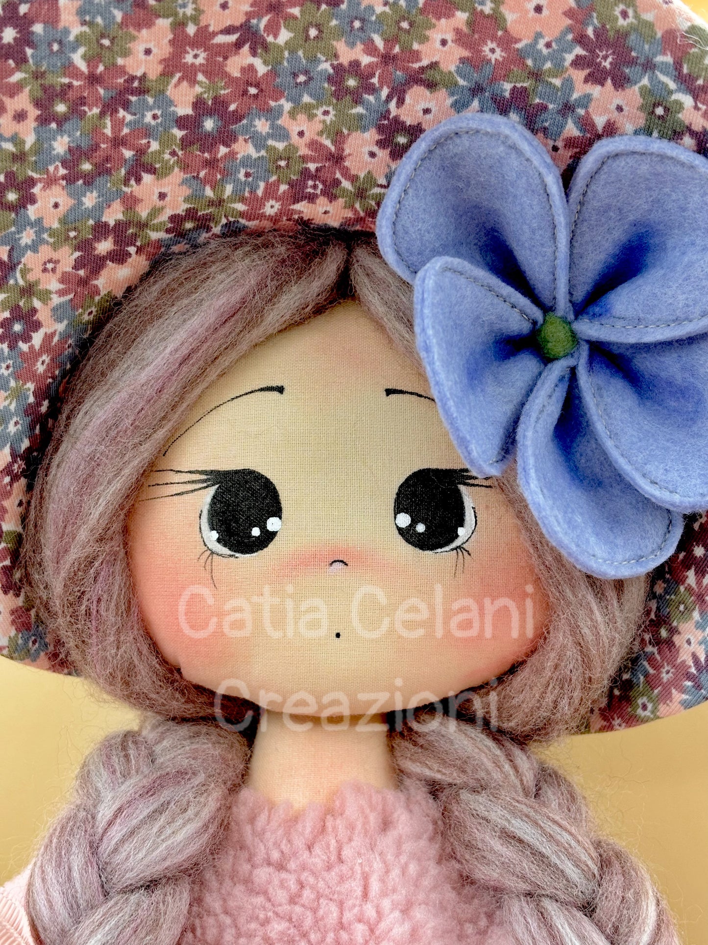 Pastorella su staccionata - cartamodello facile da realizzare - pdf - download instantaneo