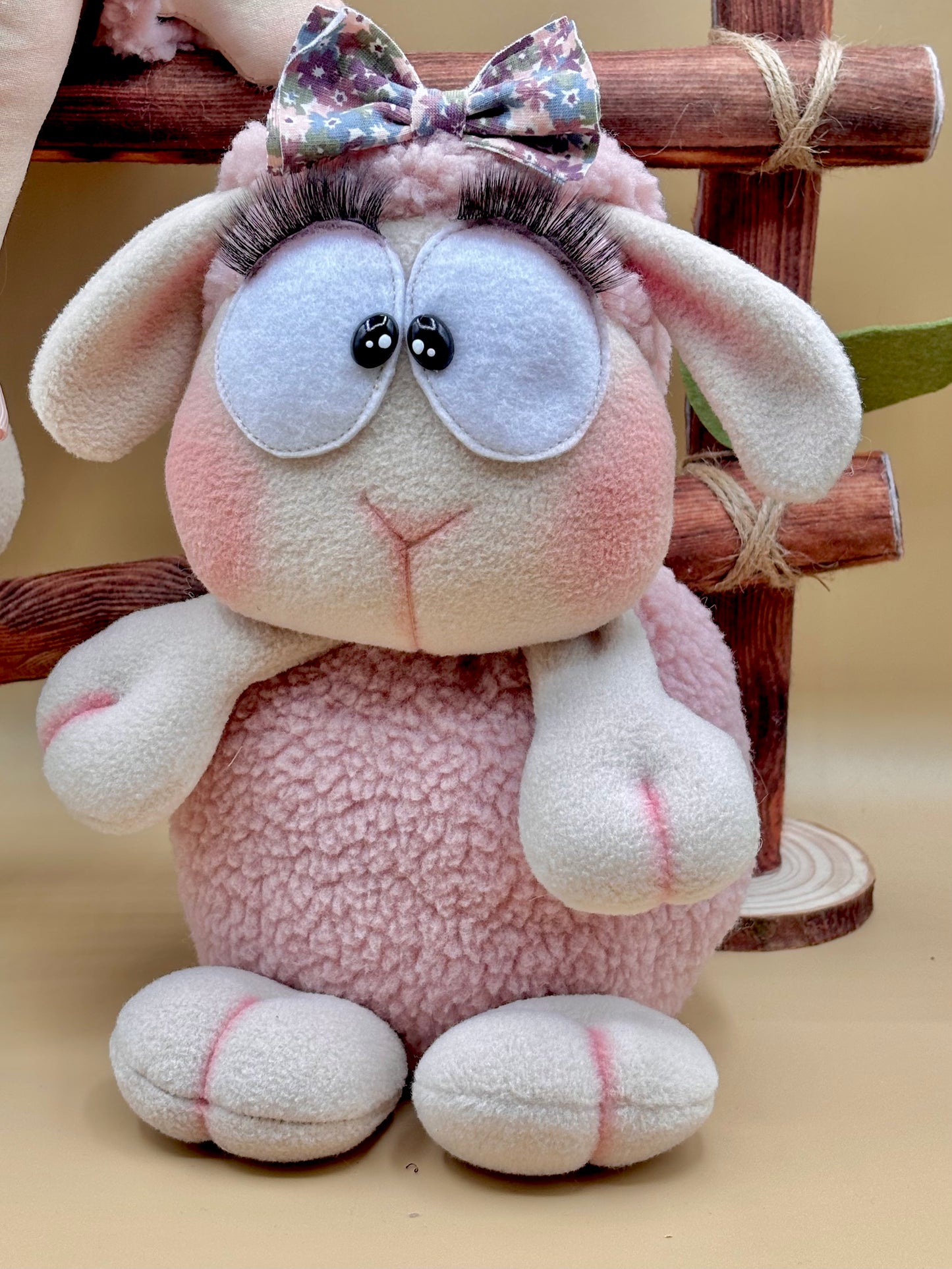 Pecorella fermaporta - cartamodello facile da realizzare - pdf - download instantaneo