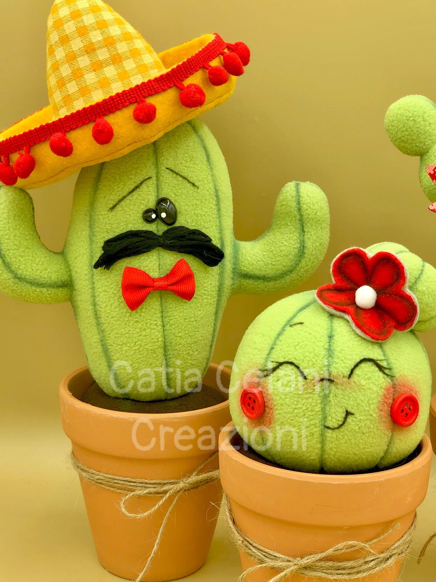 Spiny Family - Cactus Dolls Pattern