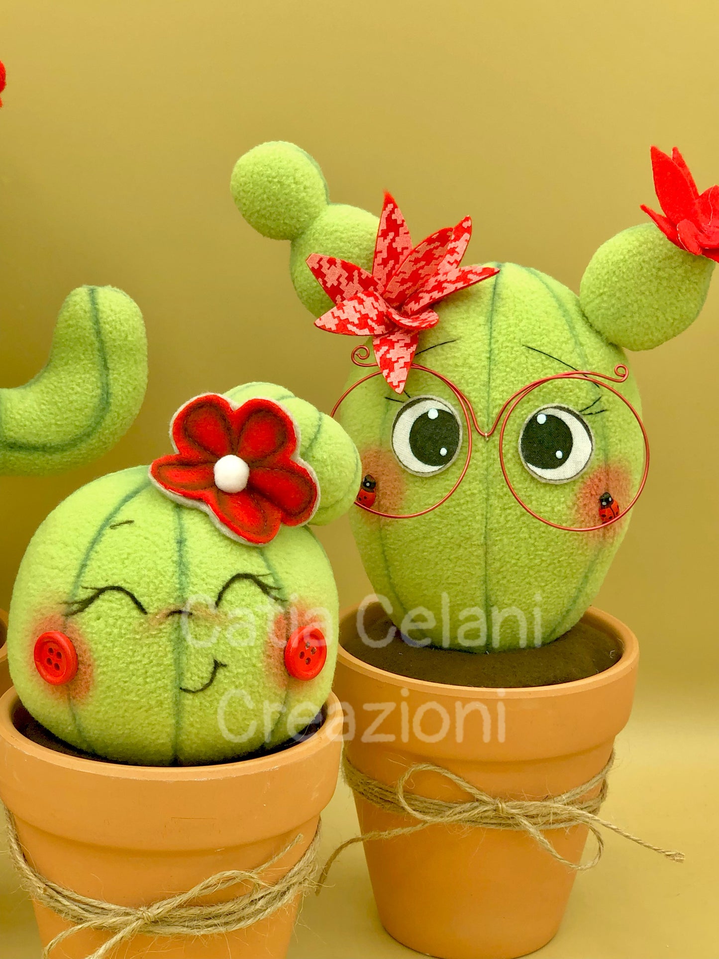 Spiny Family - Cactus Dolls Pattern