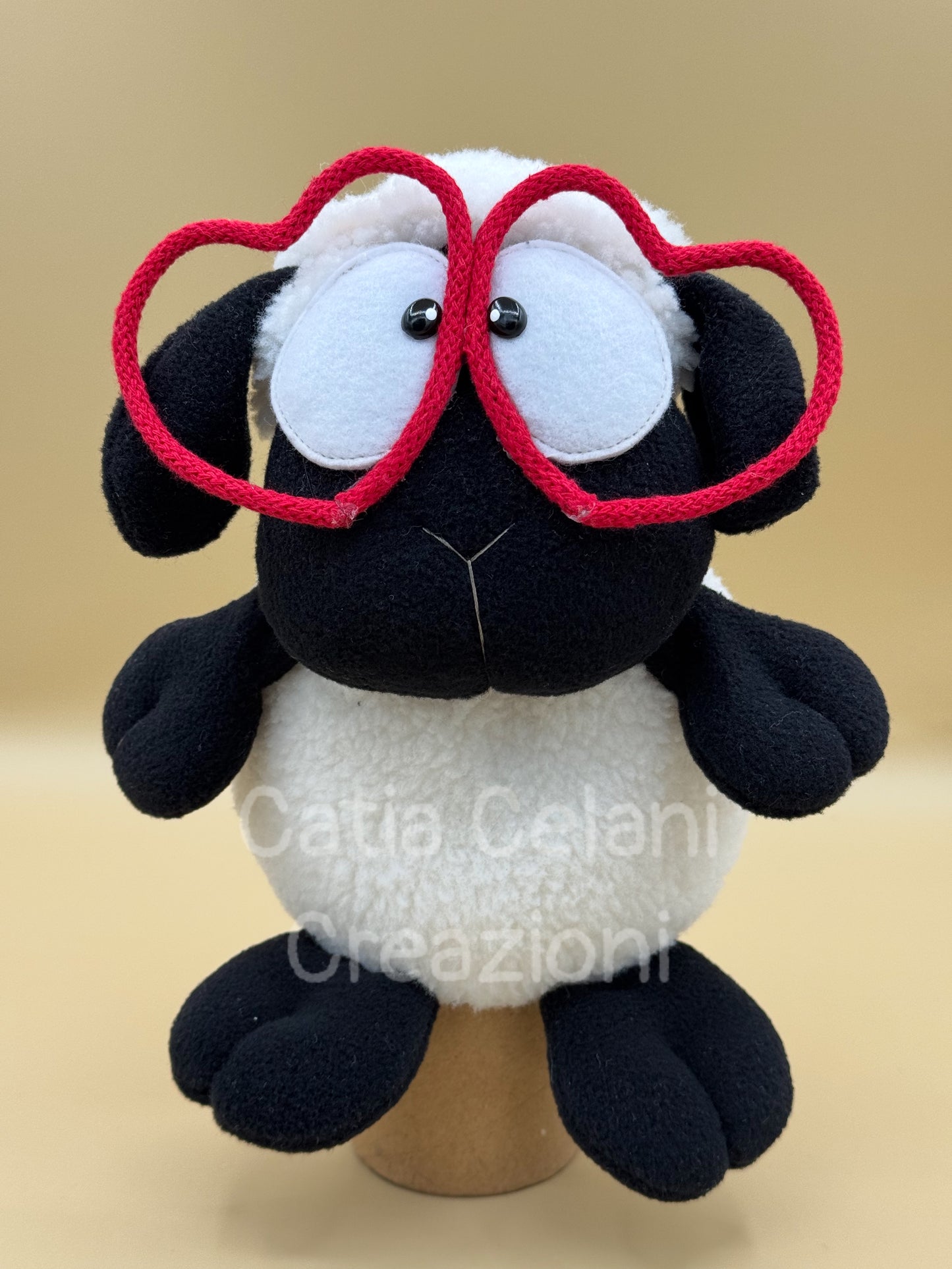 Pecorella fermaporta - cartamodello facile da realizzare - pdf - download instantaneo