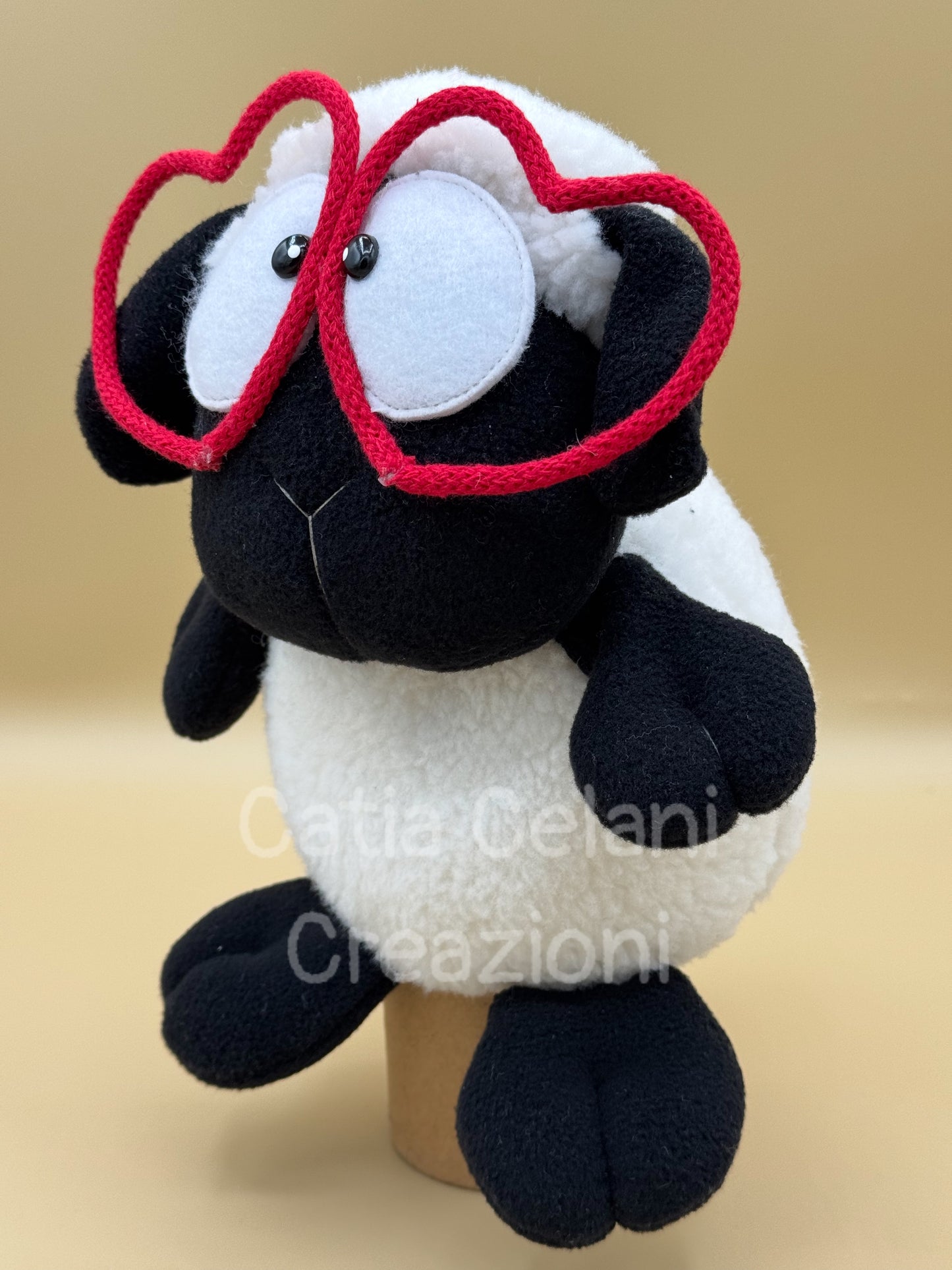 Pecorella fermaporta - cartamodello facile da realizzare - pdf - download instantaneo