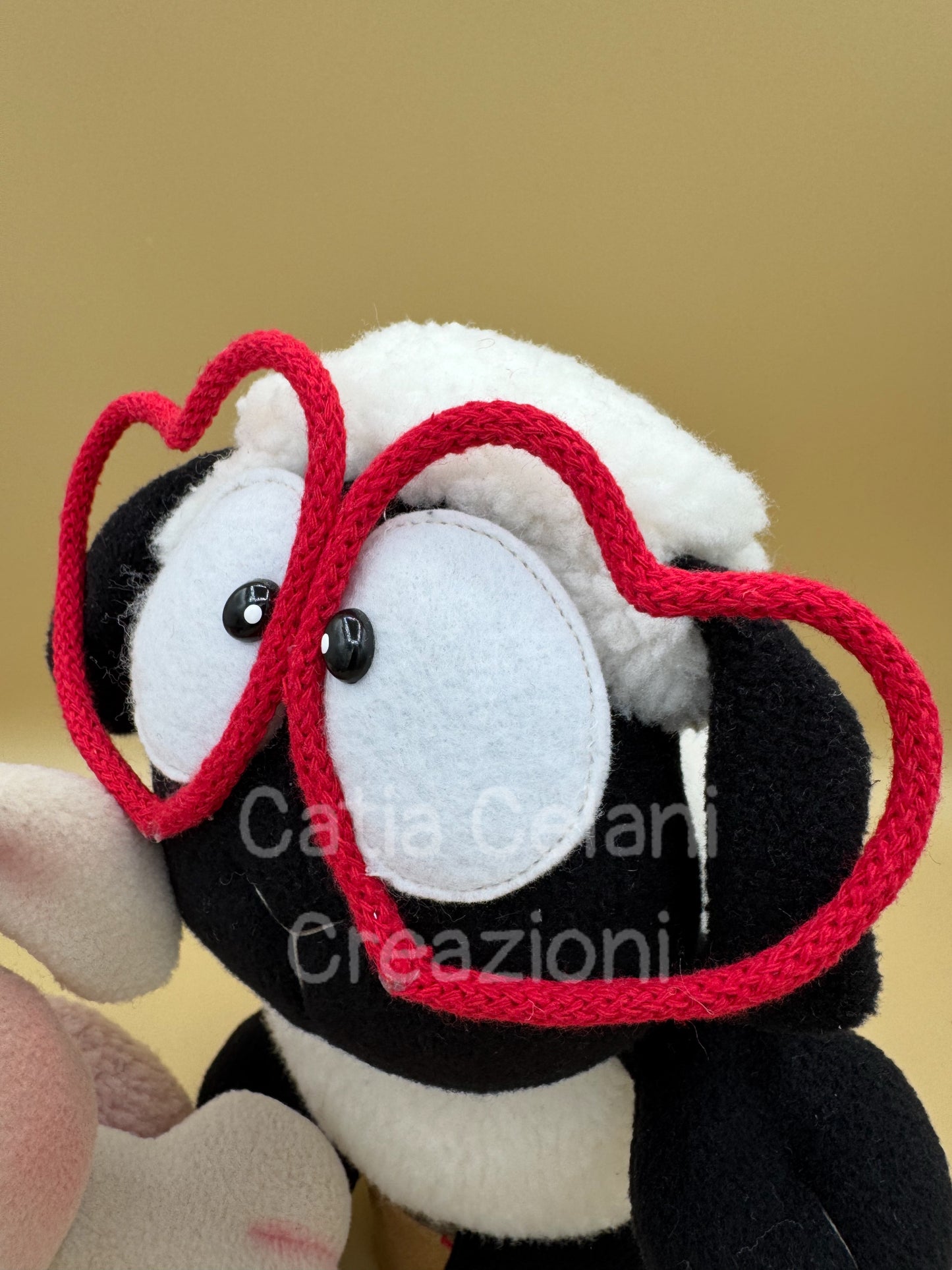 Pecorella fermaporta - cartamodello facile da realizzare - pdf - download instantaneo