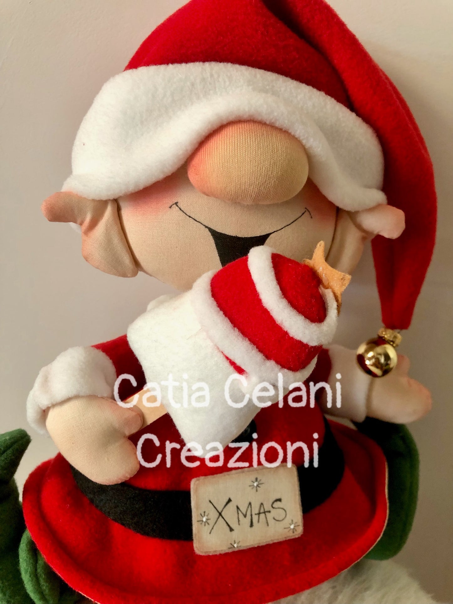 Cartamodello Elfo "Ghiacciolo" - natale, facile, pdf, download instantaneo