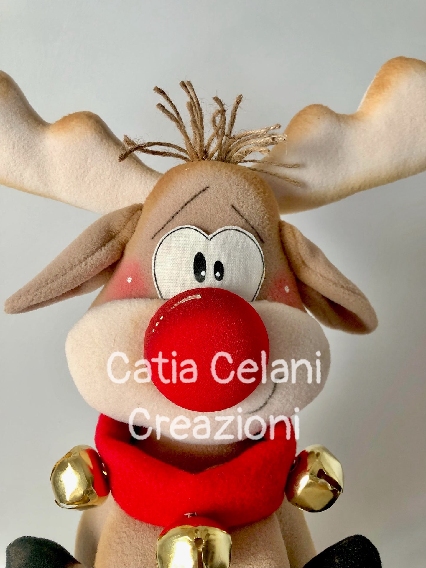 Cartamodello Rudolph On/Off - natale, facile, pdf, download istantaneo