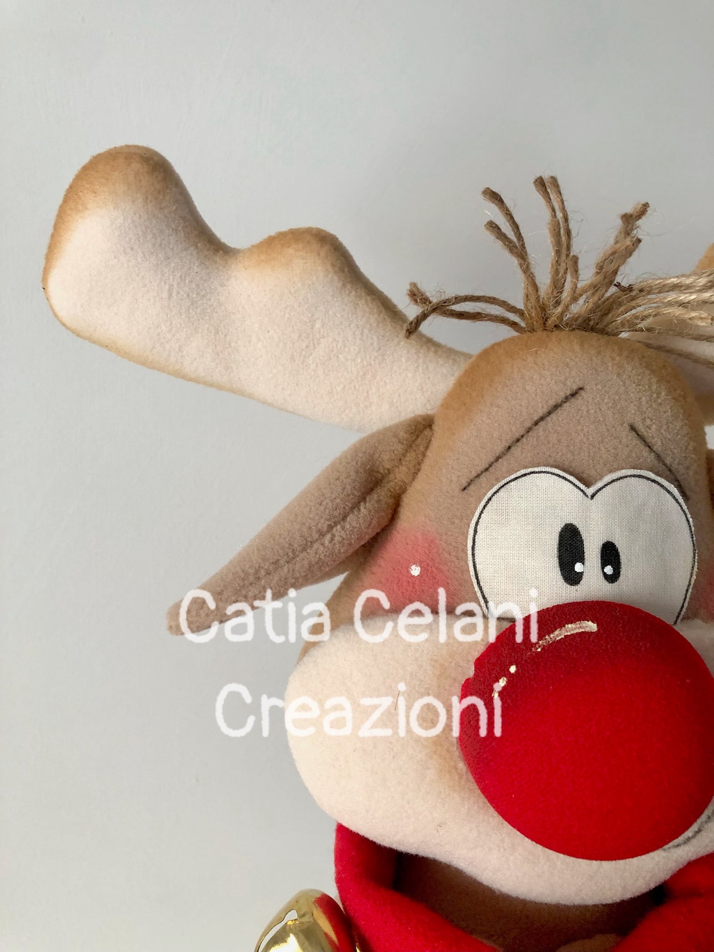 Cartamodello Rudolph On/Off - natale, facile, pdf, download istantaneo