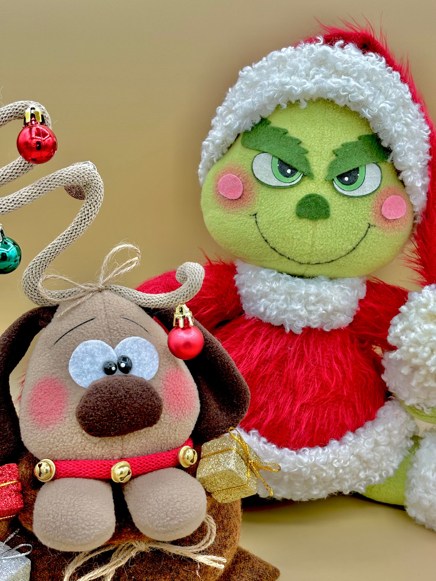 Cartamodello "Mi sento un po' Grinch" -Grinch, facile, pdf, download instantaneo