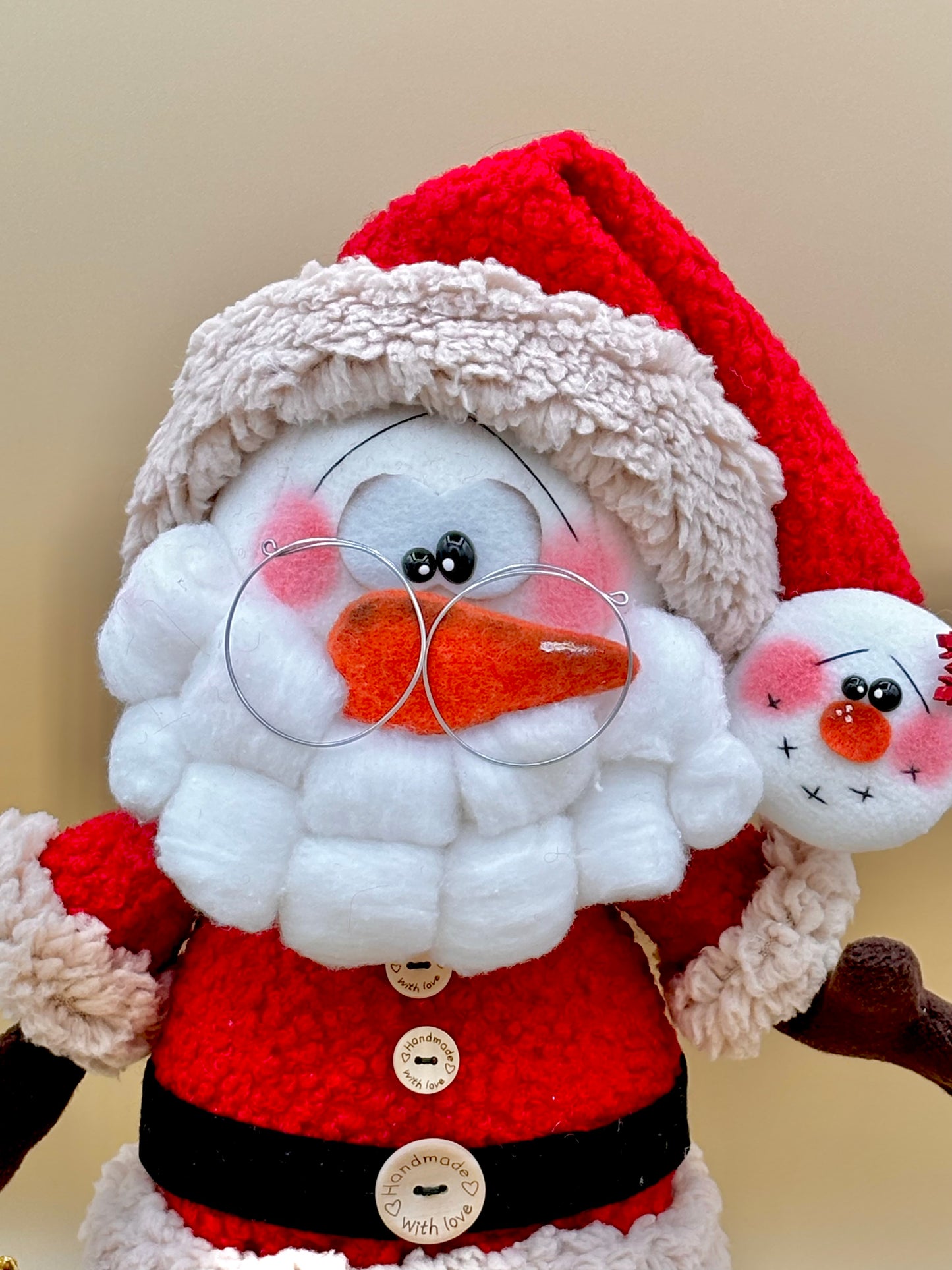 Snow Puzzle Sewing Pattern - Christmas, doll, pdf, easy to make, instant download