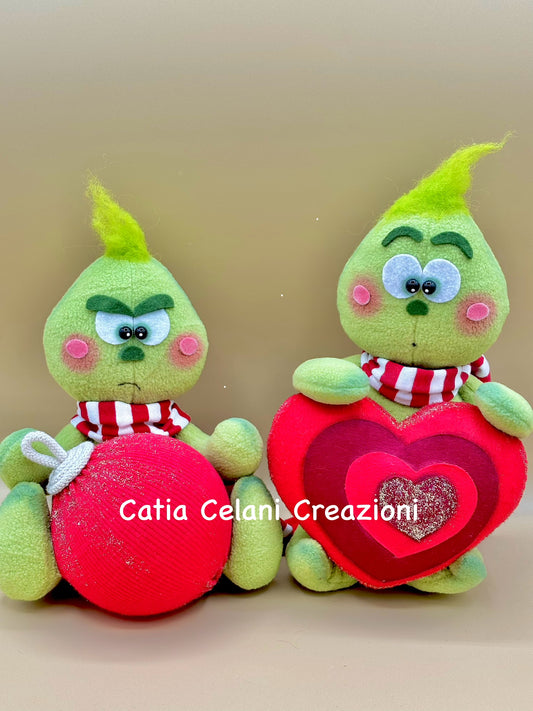 Cartamodello "Grinch Prima e Dopo" -Grinch, facile, pdf, download instantaneo