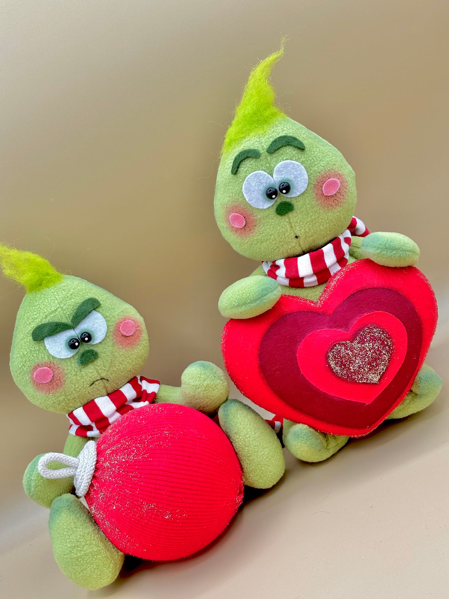 Cartamodello "Grinch Prima e Dopo" -Grinch, facile, pdf, download instantaneo