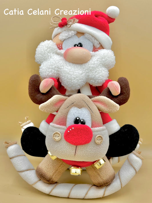 "Santa Balboa" sewing pattern - Santa Claus, easy, pdf, instant download