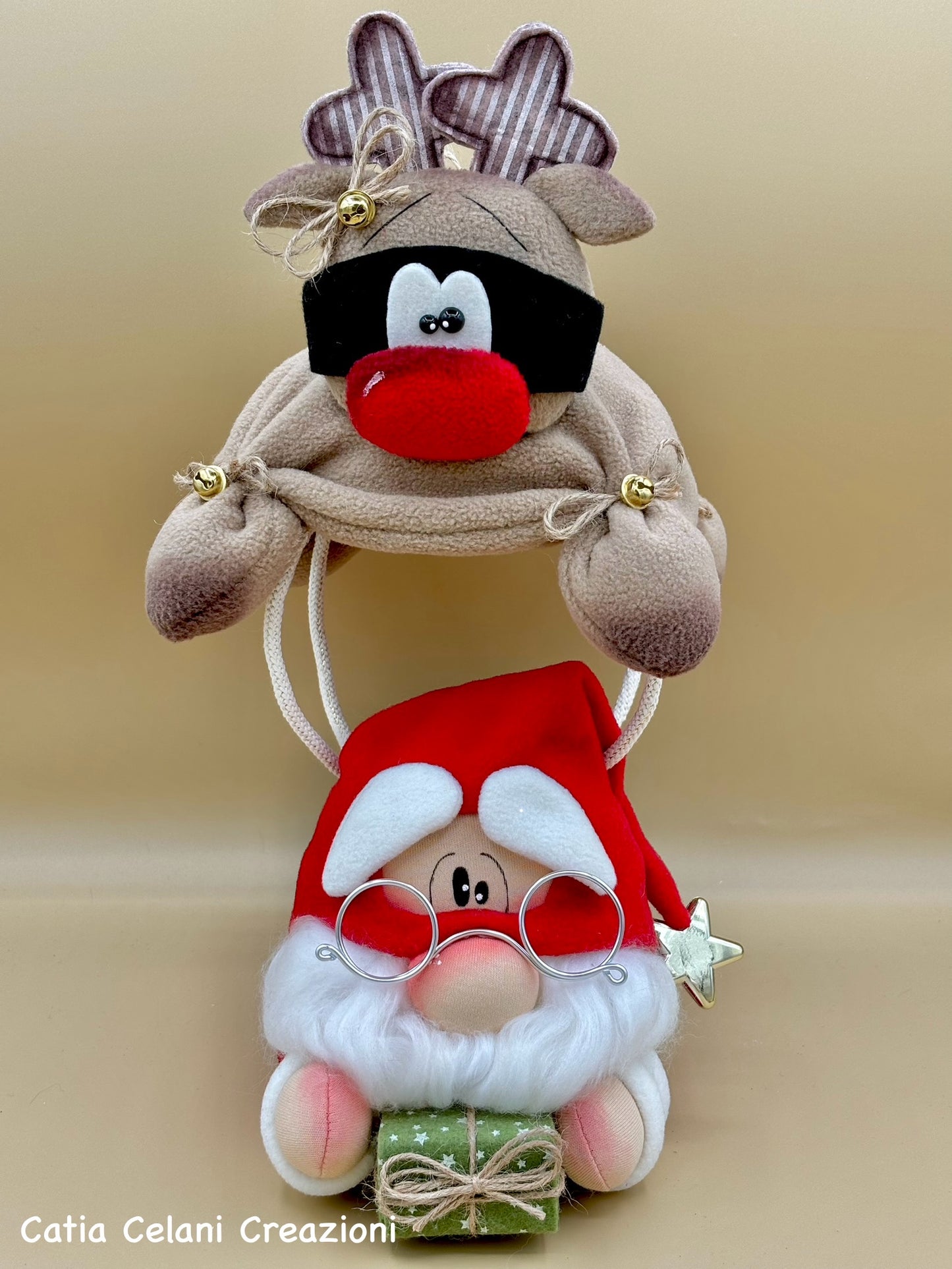 "Santa Balboa" sewing pattern - Santa Claus, easy, pdf, instant download