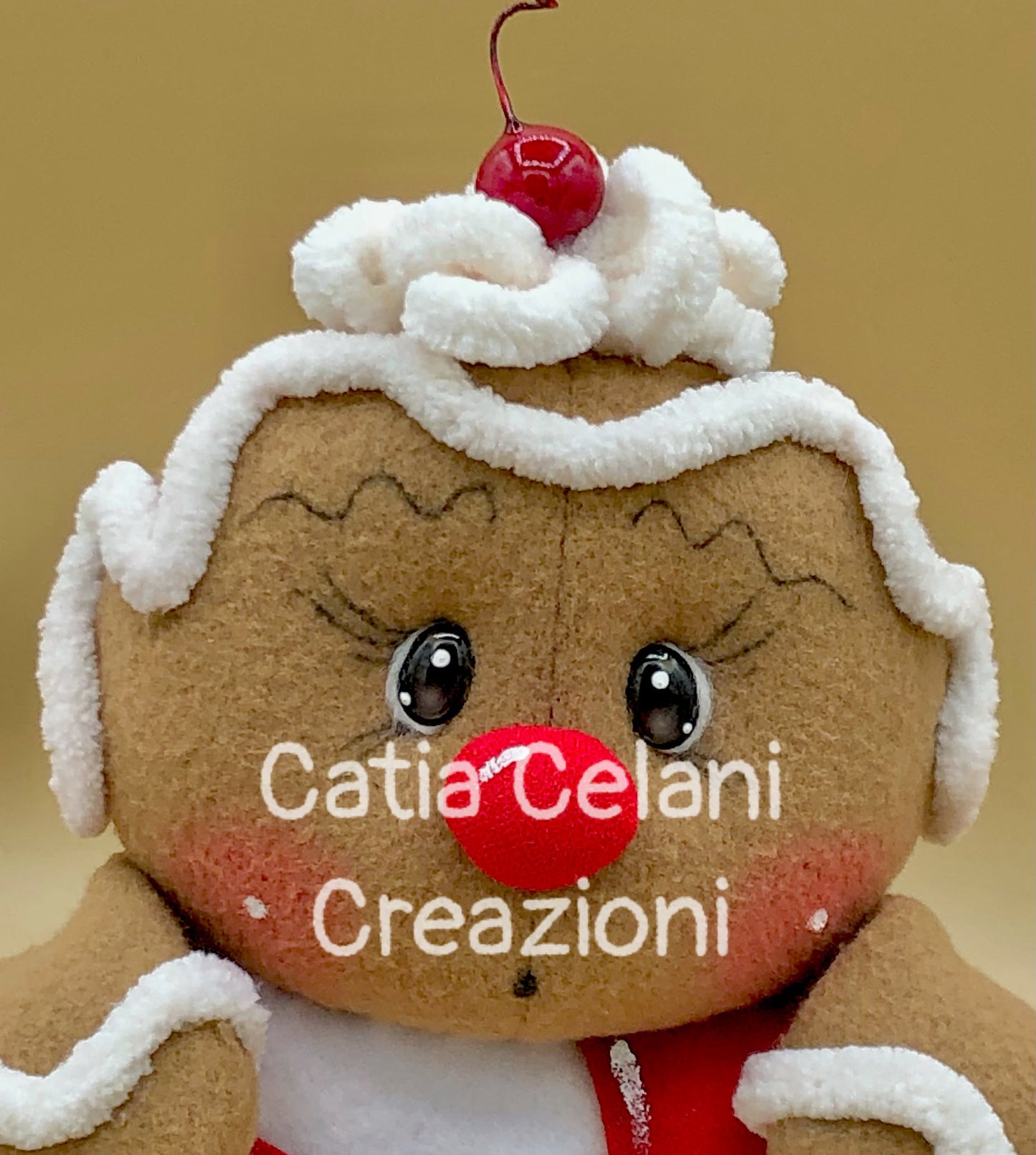 Cartamodello "Ginger-Pop", pan di zenzero, gingerbread, natale, semplice da realizzare, digitale