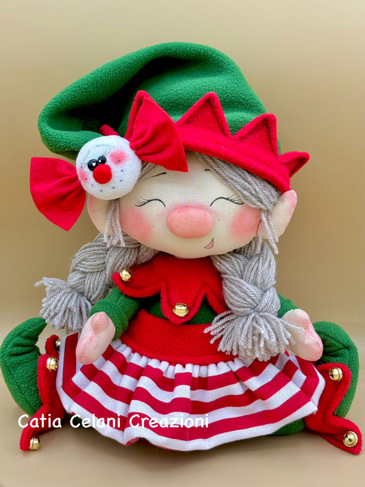 Elf "Icicle" sewing pattern - Christmas, easy, pdf, instant download