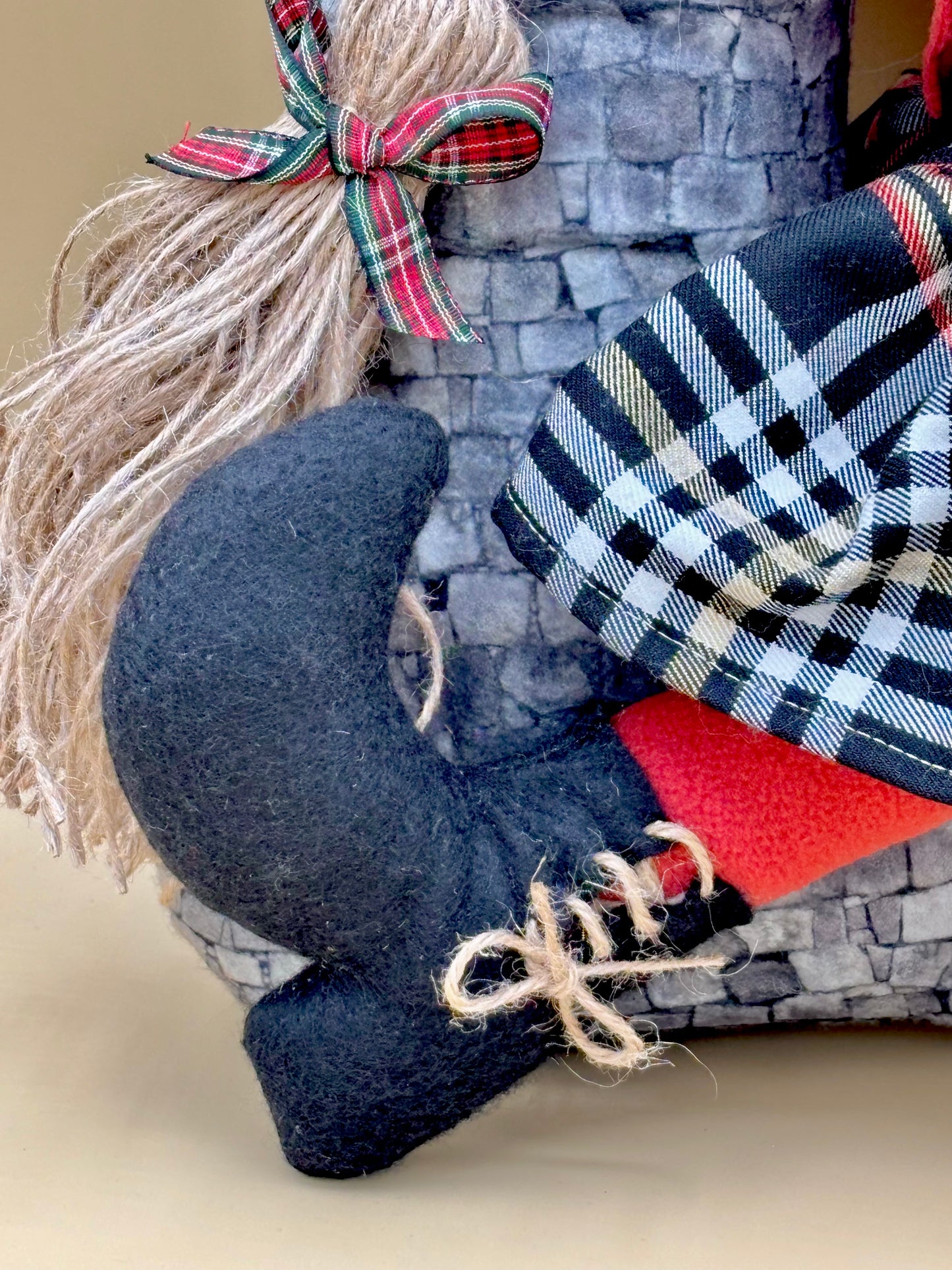 Calza della befana - cartamodello facile da realizzare - pdf - download instantaneo