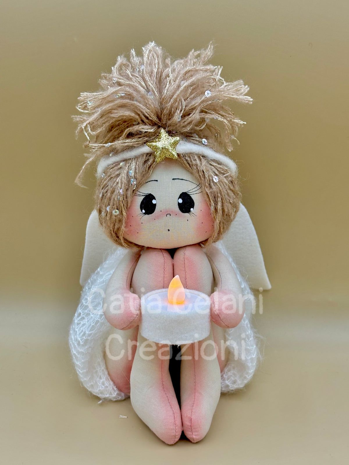Cartamodello Angels, angelo, decorazione, natale di Catia Celani Creazioni (foto 3)