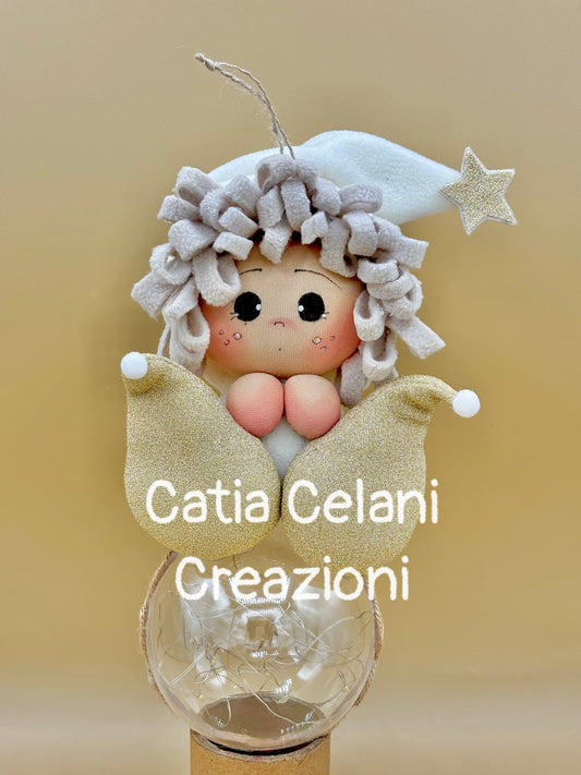 Cartamodello Elfo pallina di Catia Celani Creazioni