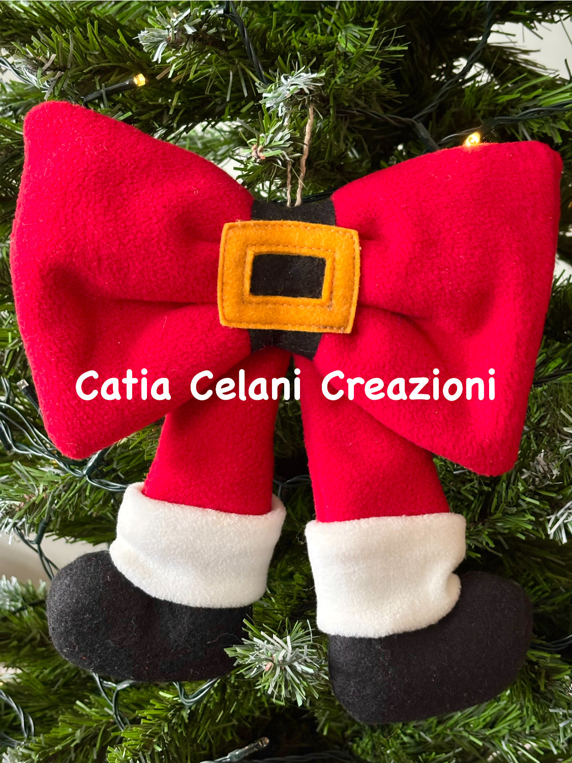 Cartamodello Fiocchi natalosi gratis - Babbo Natale