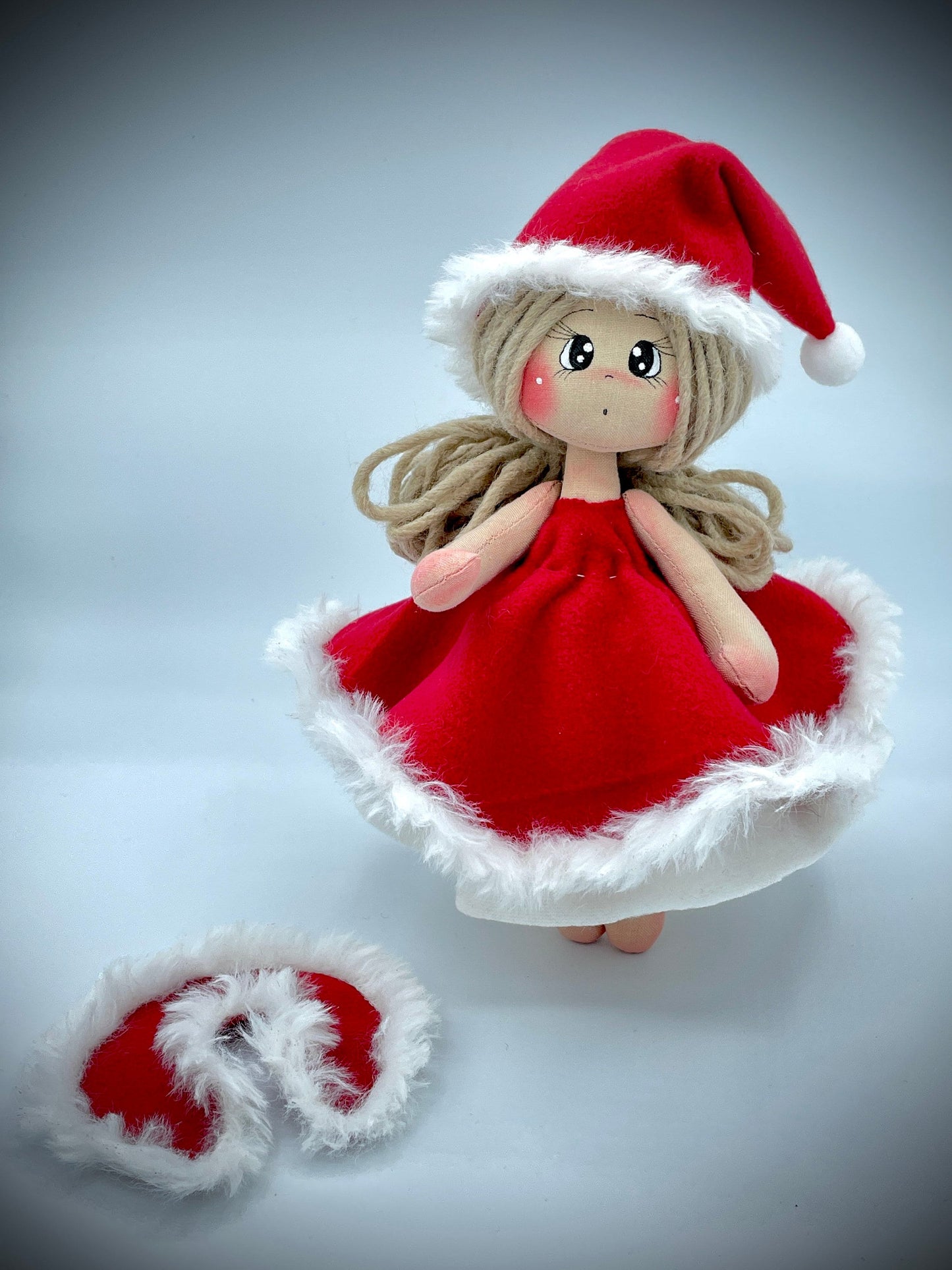 Natalina - Christmas doll - Christmas sewing pattern, pdf, instant download, easy to make